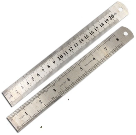 Thước kẻ Inox 20Cm/ Ruler inox 20Cm