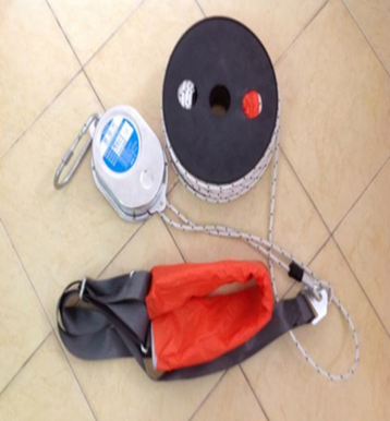 Dây cứu nạn hạ chậm