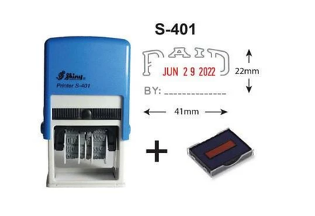 Dấu paid có ngày tháng / Have paid stamp date