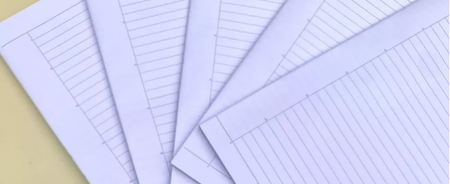 Giấy tập Bãi Bằng/ Paper files Bai Bang