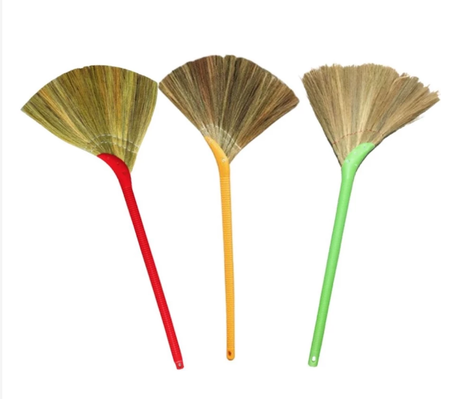 Chổi đót cán dài Thanh Bình/ Long - brush Thanh Binh