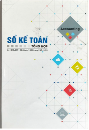 Sổ A4 HT KTTH 300tr / Hai Tien book 300 sheet