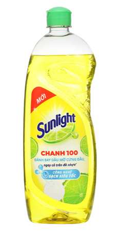 Nước rửa chén Sunlight 750g / Sunlight dishwashing liquid 750g