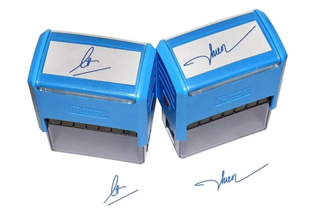 Dấu chữ ký/ Signature seal