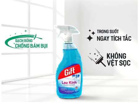 Nước rửa kính Gift 580ml / Glass cleaner 580ml Gift
