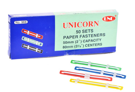 Kẹp ACCO nhựa  / Plastic fastener Acco