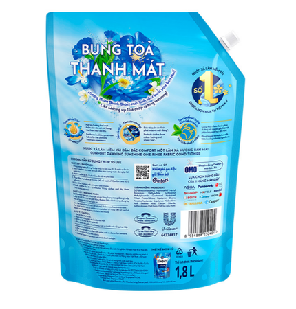 Nước xả vải comfort 1,8l / Comfort fabric softener