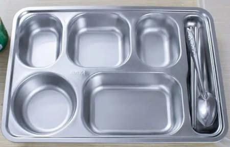 Khay ăn Inox/  Inox eating tray