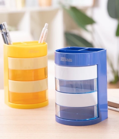 Khay bút Deli / Plastic pen tray Deli