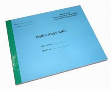 Phiếu xuất nhập kho nhỏ / Small export bills