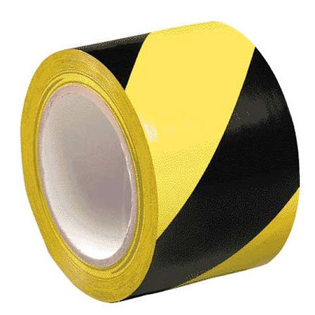 Băng dính dán nền PVC 47mm*18m Vàng Đen