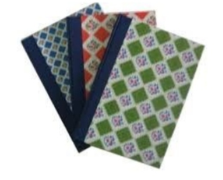 Sổ A5 bìa hoa 4 thếp / A5 book cover flower