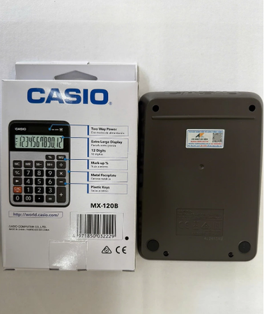 Máy tính Casio MX-120B/ Casio Canculation MX-120B