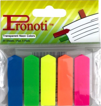 Giấy dính mũi tên/ sticker paper arrows 