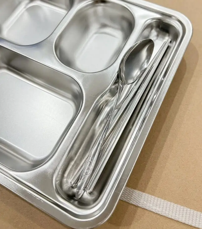 Khay ăn Inox/  Inox eating tray