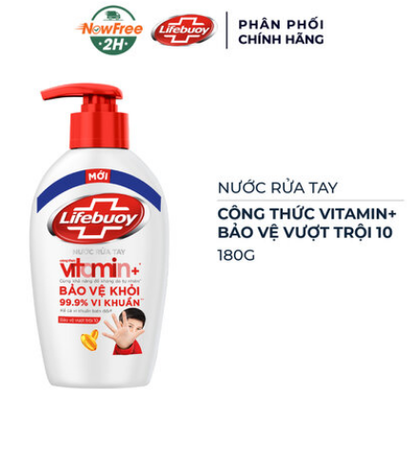 Nước rửa tay Lifebouy / Water clearn lifebouy 180g